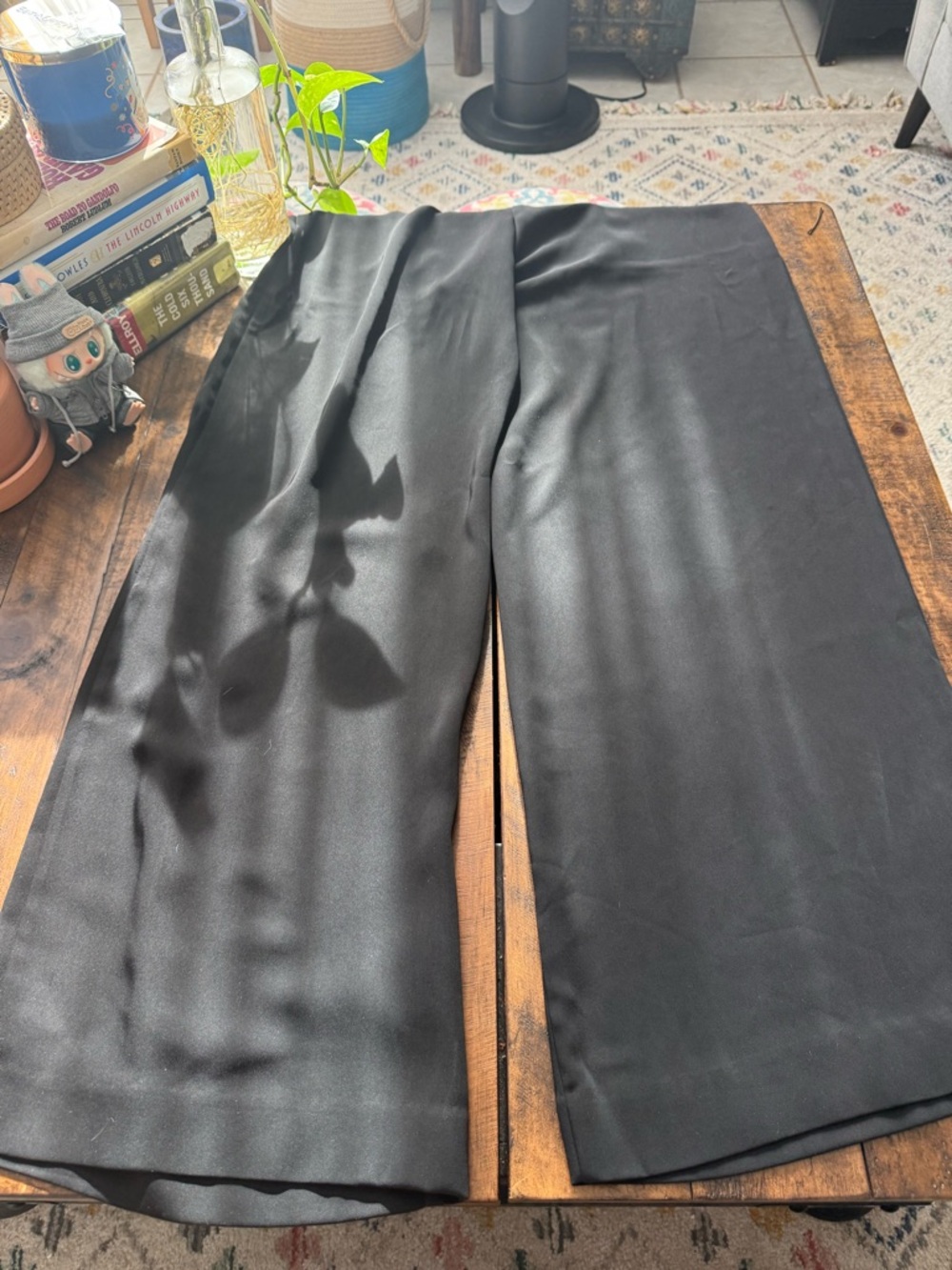 NWT Sz M Mango Black Nichy Sleeveless Wide-Leg Jumpsuit Classic- No Belt - Picture 7 of 14